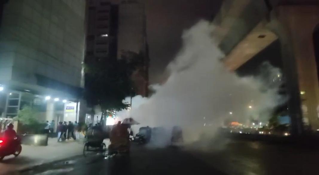 এনসিপির কার্যালয়ের সামনে ককটেল বিস্ফোরণ