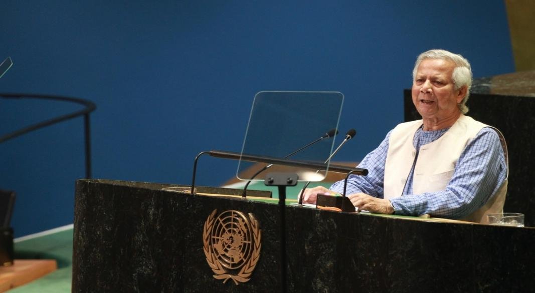 জাতিসংঘে প্রধান উপদেষ্টার পুরো ভাষণ