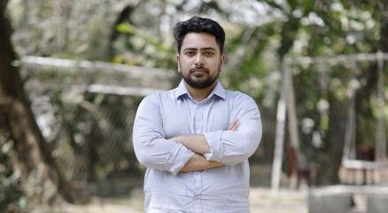 এনসিপির আহ্বায়ক নাহিদ ইসলাম। ছবি: সংগৃহীত।
